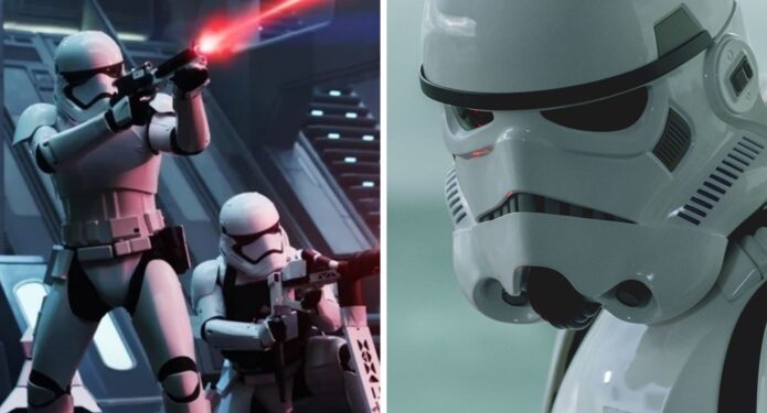 Star Wars si los stormtroopers dispararan bien