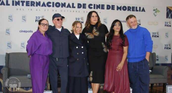 Conferencia de prensa Emilia Pérez