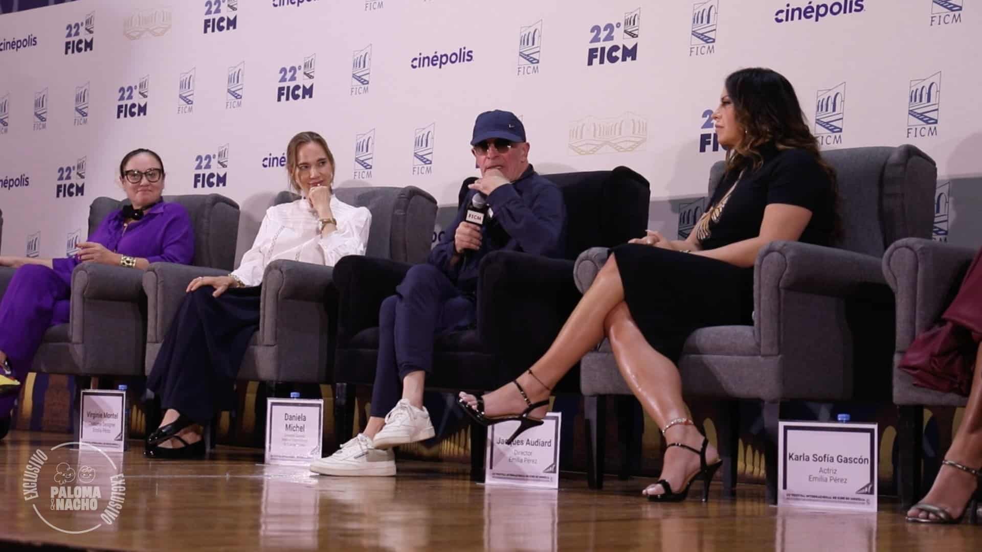 Conferencia de prensa Emilia Pérez FICM 2024 Jacques Audiard