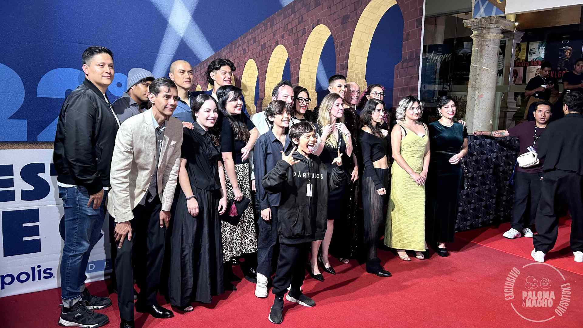 Elenco de Párvulos Morelia alfombra roja