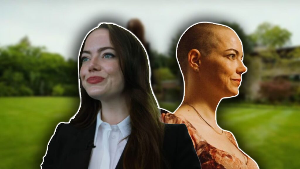 Emma Stone pelona Bugonia