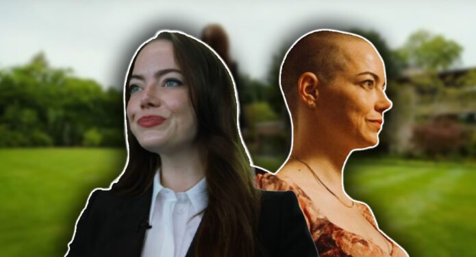 Emma Stone pelona Bugonia