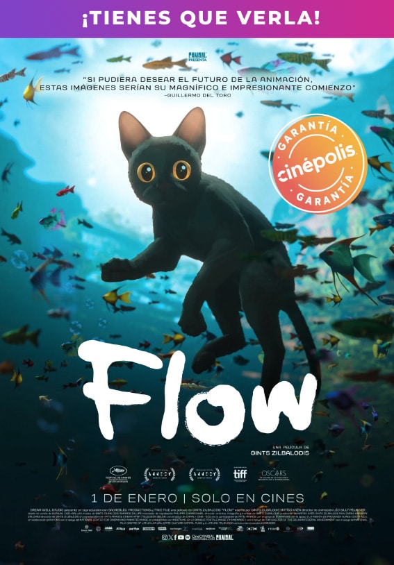 Flow Garantía Cinépolis póster 