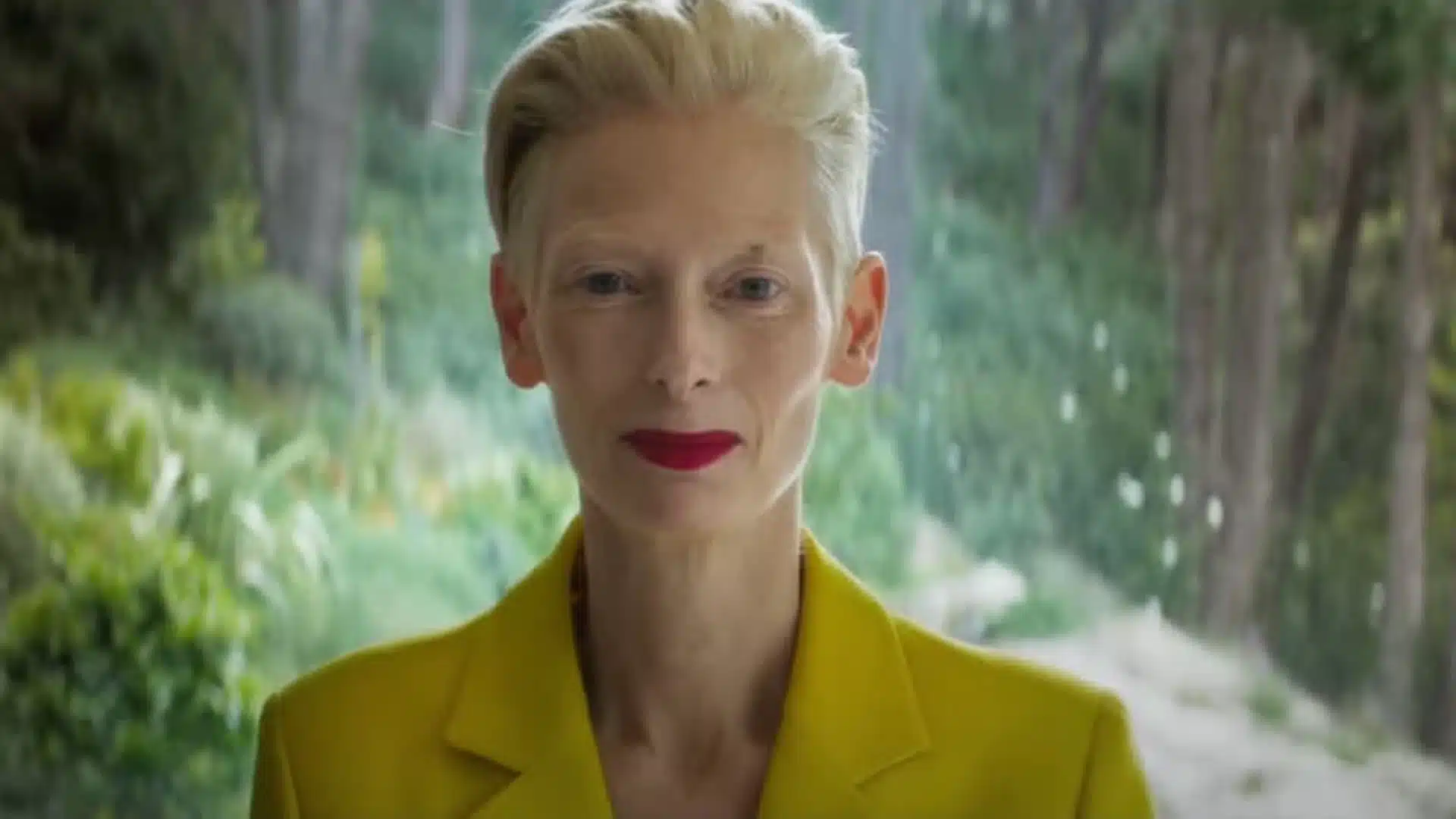 Tilda Swinton en La habitación de al lado