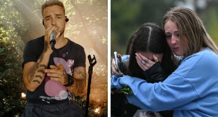 Liam Payne fans llorando por su muerte