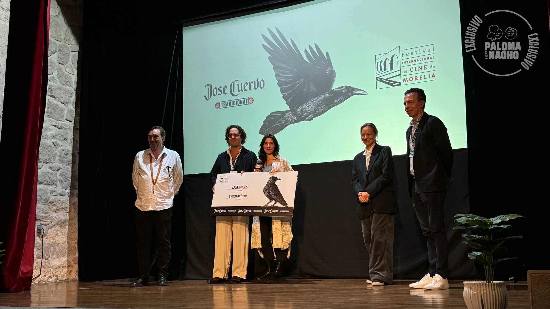 Lila Avilés premio José Cuervo FICM 2024