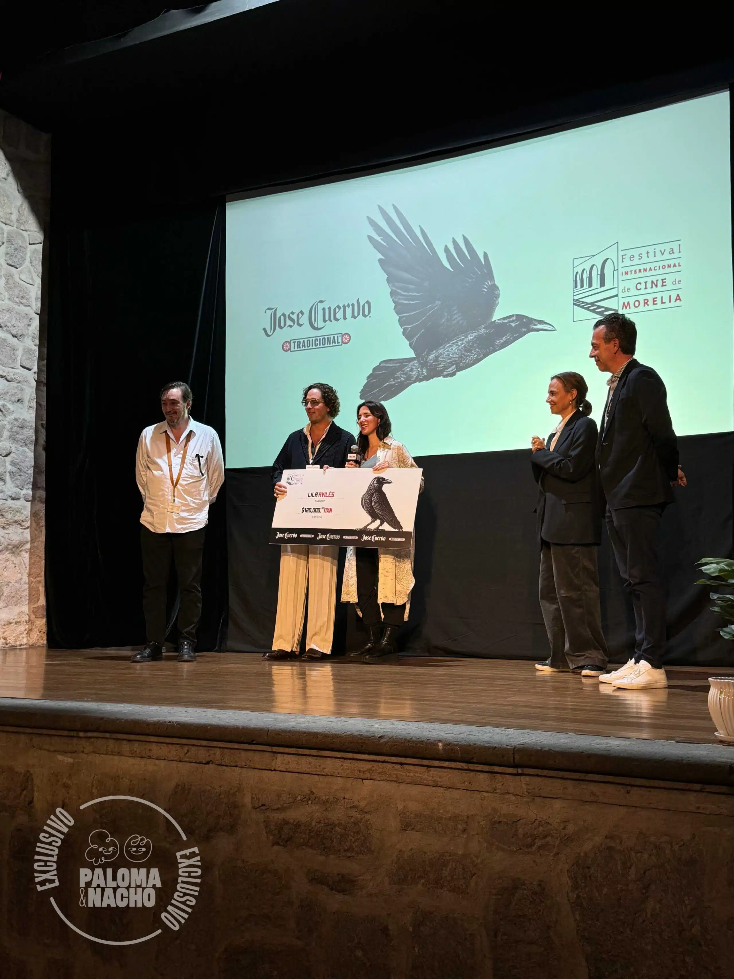 Lila Avilés recibe premio en el FICM 2024