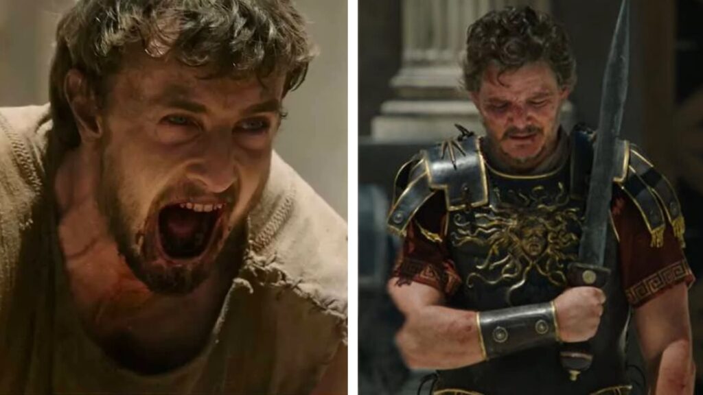 ¿Intimidados? Paul Mescal y Pedro Pascal hablan de sus peleas en Gladiador 2