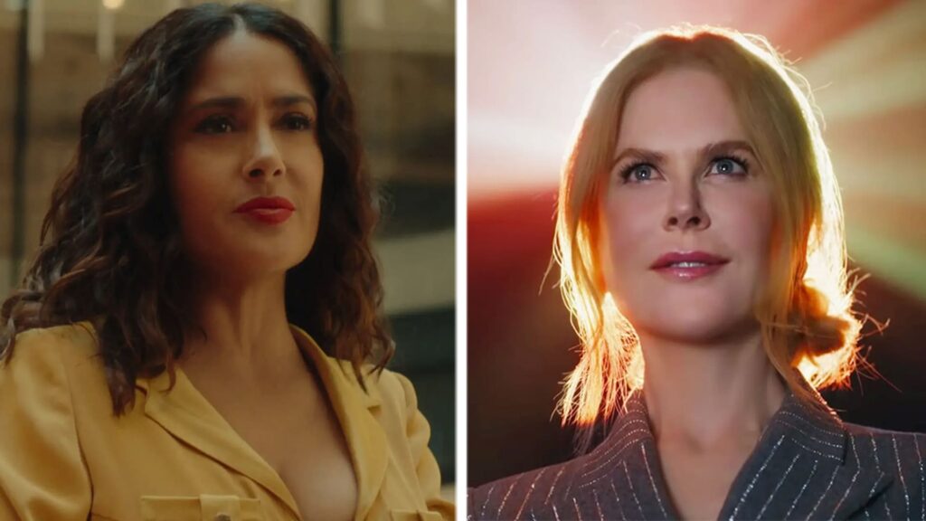 ¿La despreció? Todo sobre el “drama” entre Salma Hayek y Nicole Kidman