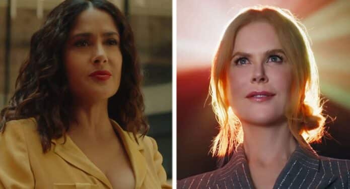 Salma Hayek y Nicole Kidman pelea