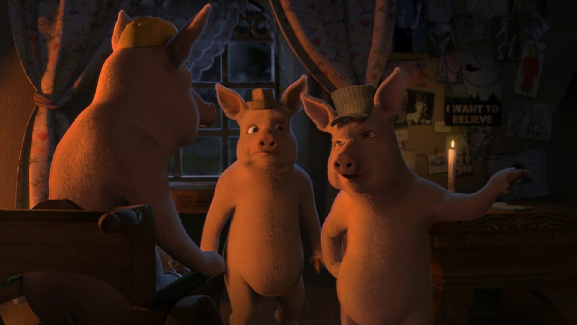 Tres cerditos Shrek