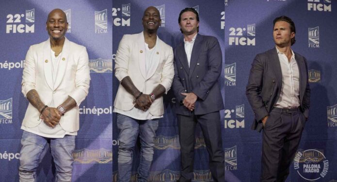 Tyrese Gibson y Scott Eastwood en Morelia México