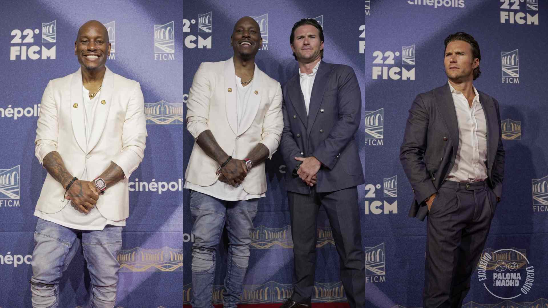 Tyrese Gibson y Scott Eastwood en Morelia México