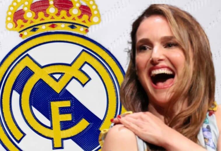 natalie portman y logo real madrid