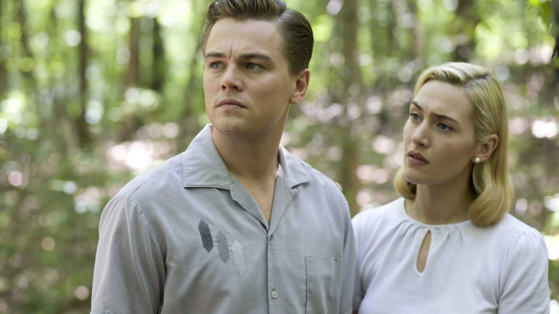 Kate Winslet y Leonardo DiCaprio en Sólo un sueño