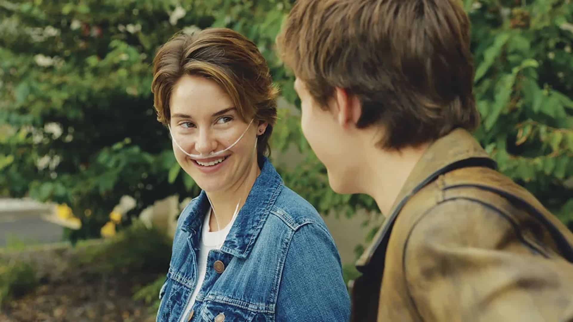 shailene woodley como hazel grace lancaster