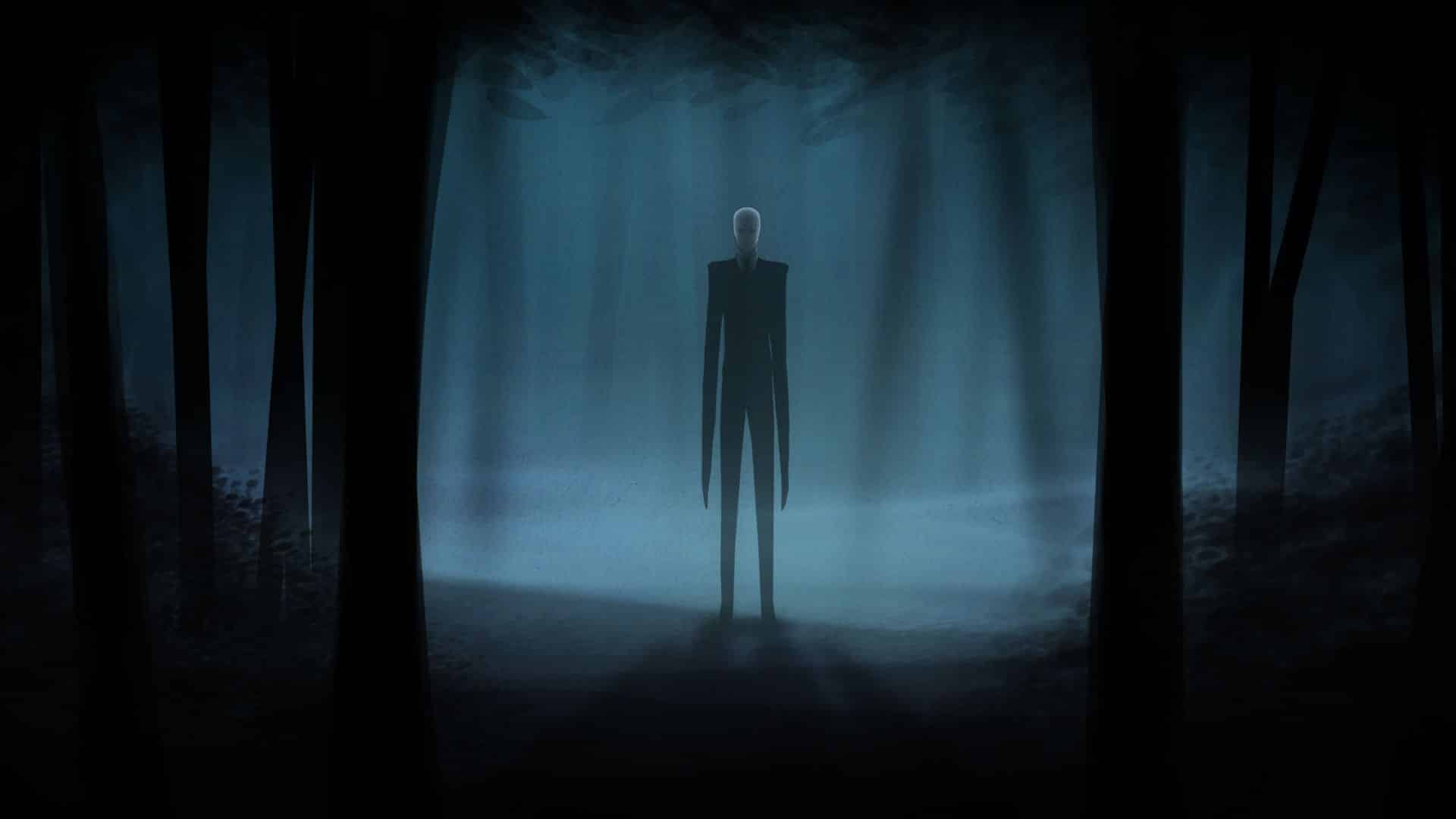 Basado en la leyenda urbana del mismo nombre, Slender Man es una figura alta, sin rostro.