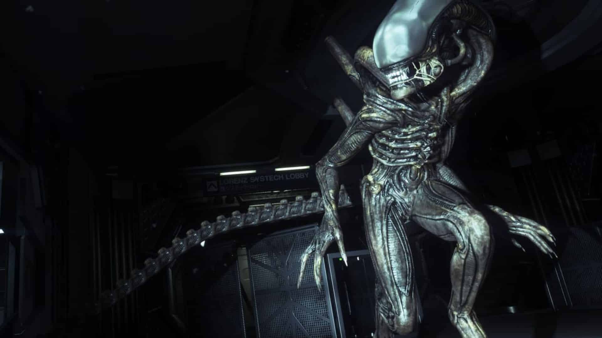 Basado en el famoso monstruo de la saga, el xenomorfo en Alien: Isolation te acecha incansablemente.