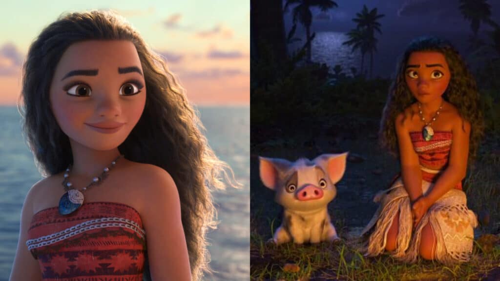 5 personajes escondidos en Moana, de Disney