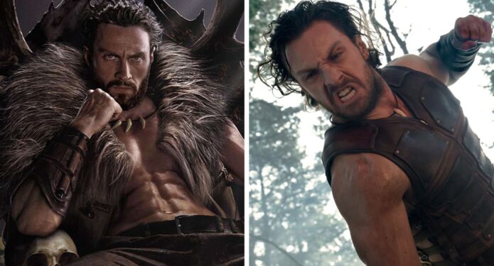 Kraven el cazador aaron Taylor-Johnson visita México