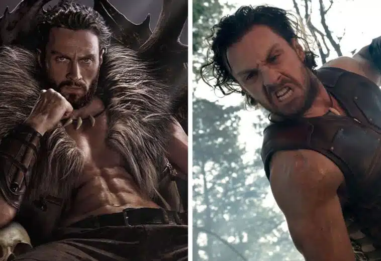 Kraven el cazador aaron Taylor-Johnson visita México