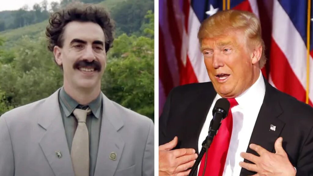 ¿Por qué muchos relacionan Borat con el triunfo de Donald Trump?