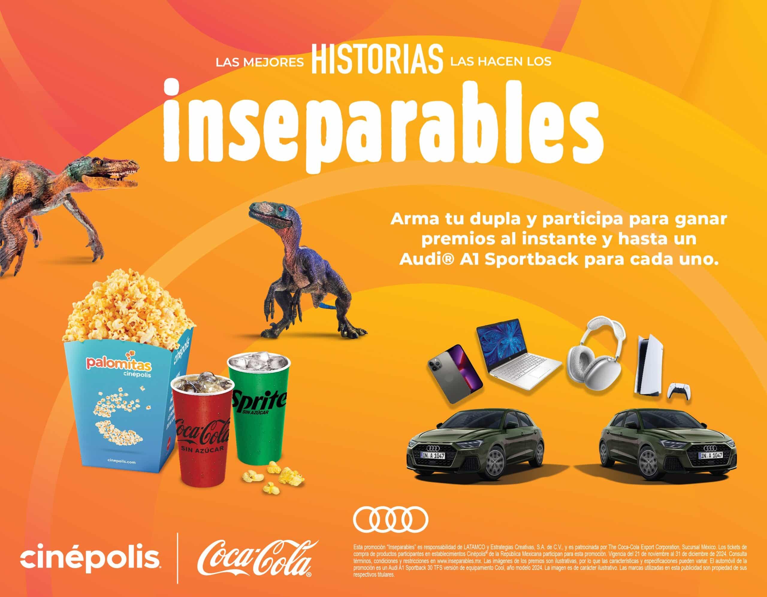 Coca-Cola Palomitas Cinépolis promociones premios 