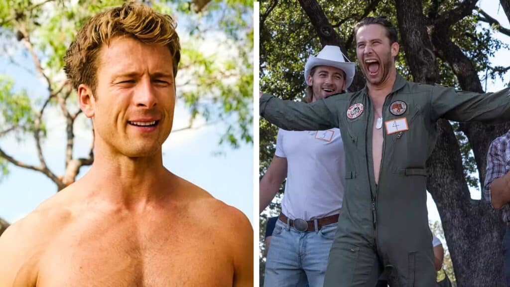 VIDEO: Así premió Glen Powell al ganador de su concurso de dobles