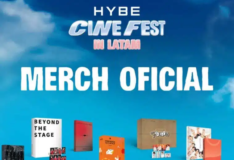 Hybe Cine Fest Merch oficial Cinépolis