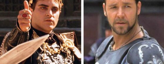 Gladiador Joaquin Phoenix y Russell Crowe