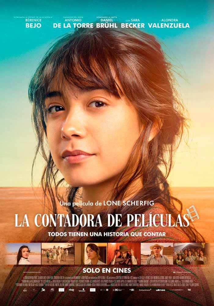 La contadora de películas póster