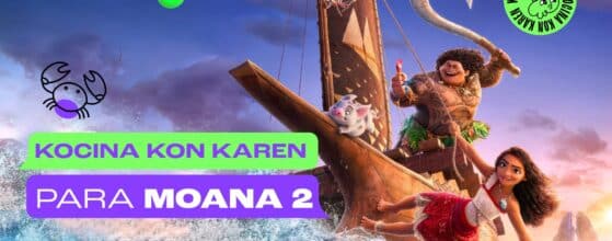 Recetas Moana 2 sabor a mar