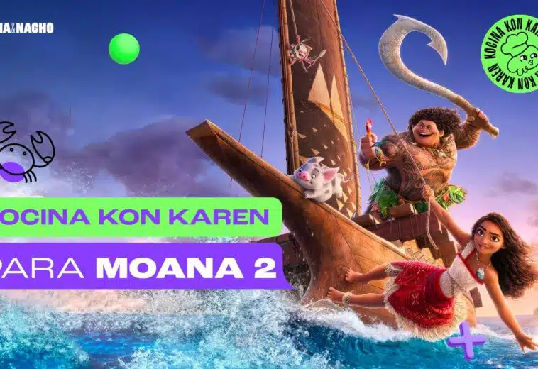 Recetas Moana 2 sabor a mar