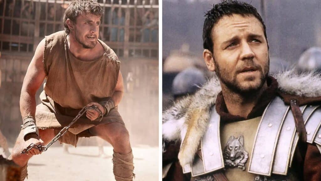 Gladiador 2: Ridley Scott revela la diferencia entre Paul Mescal y Russell Crowe