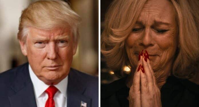Jamie Lee Curtis Donald Trump red social