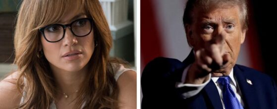 jennifer lopez contra donald trump