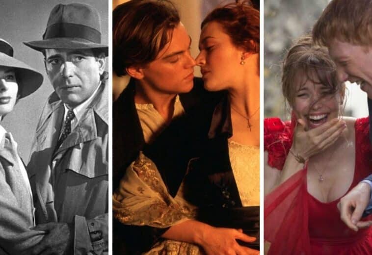 Las 10 mejores películas de romance de todos los tiempos