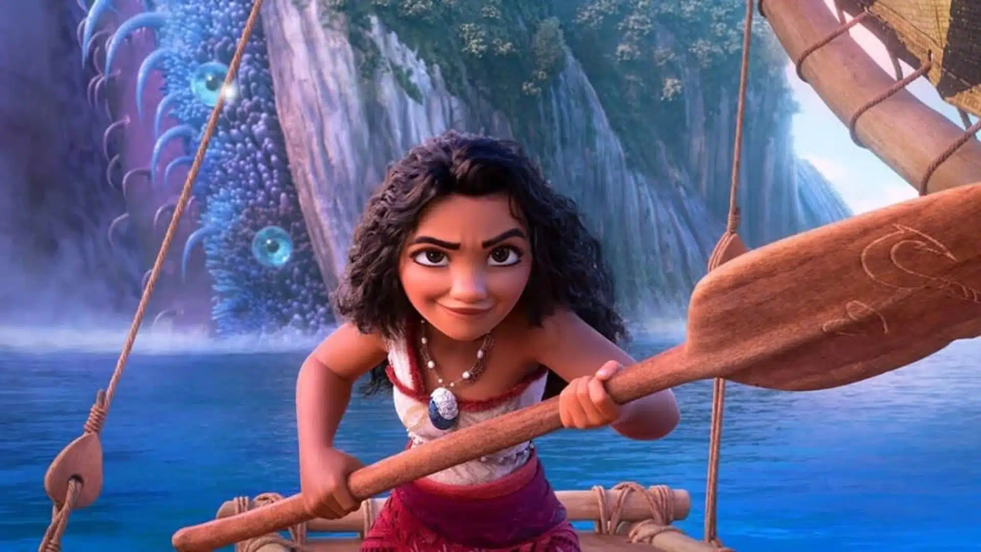 moana en el mar