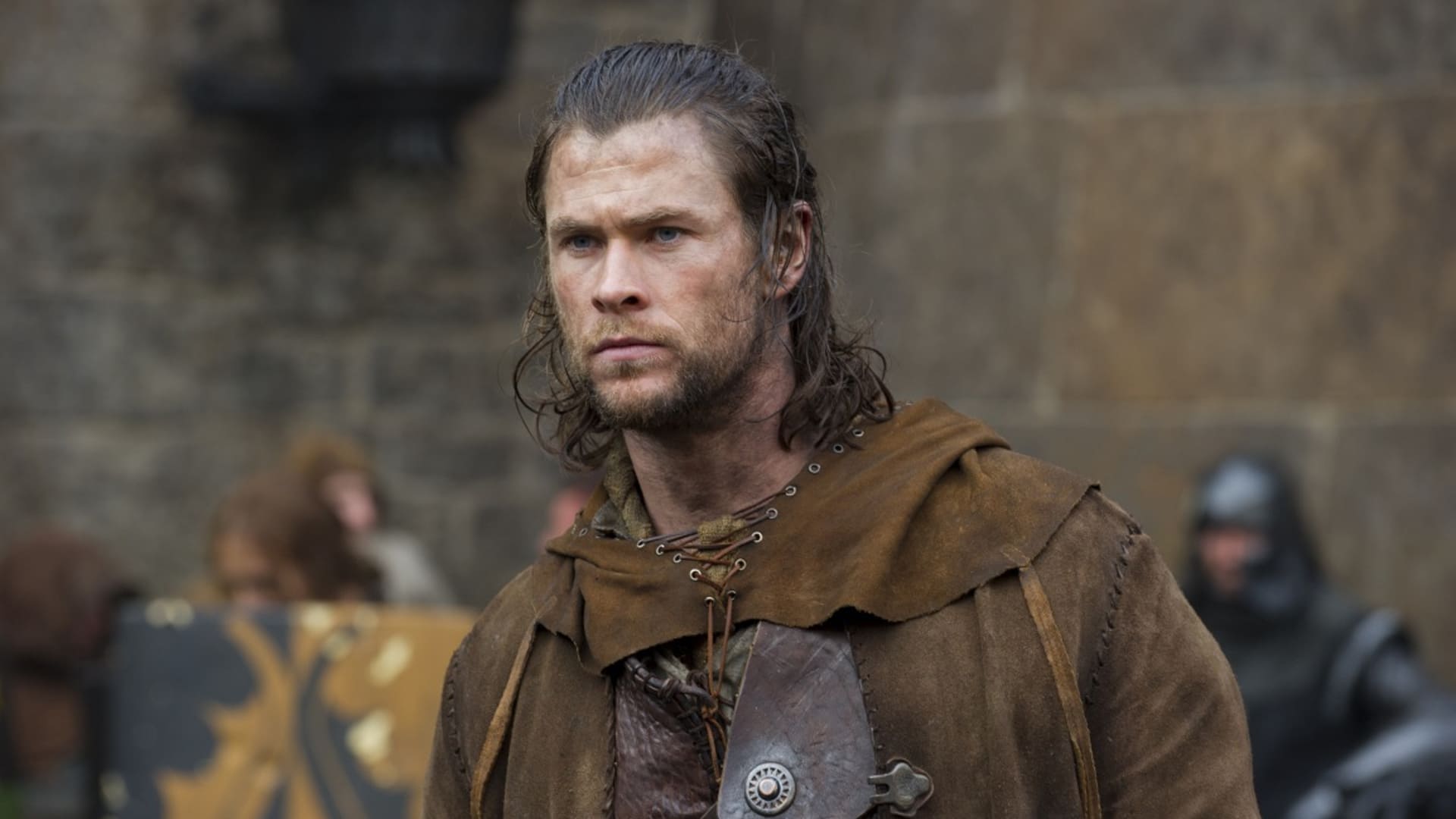 Chris hemsworth como el cazador