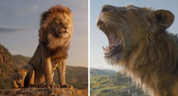 Rey león película animada o live-action