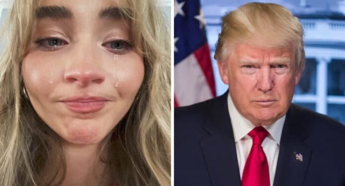 Sabrina Carpenter habló de la victoria de Donald Trump