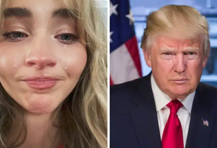 Sabrina Carpenter habló de la victoria de Donald Trump