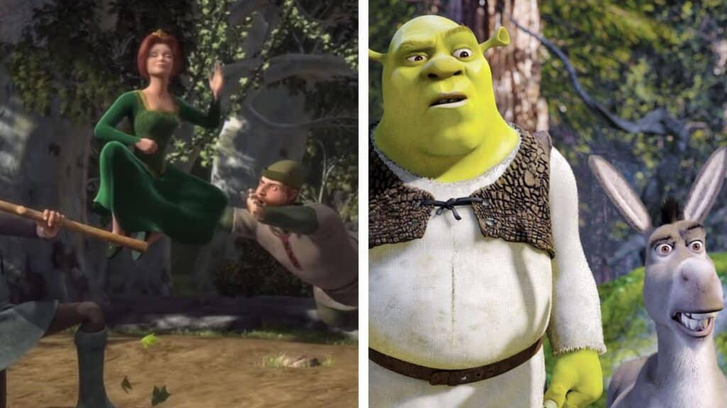 7 divertidas referencias de Shrek a otras películas
