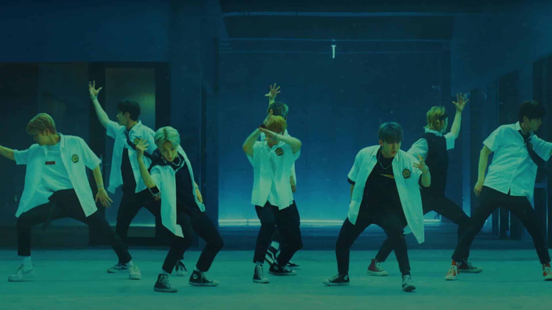 stray kids video musical coreografía