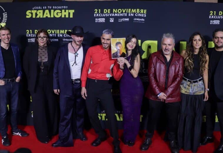 Así se vivió la premiere de Straight, con Alejandro Speitzer y Bárbara López