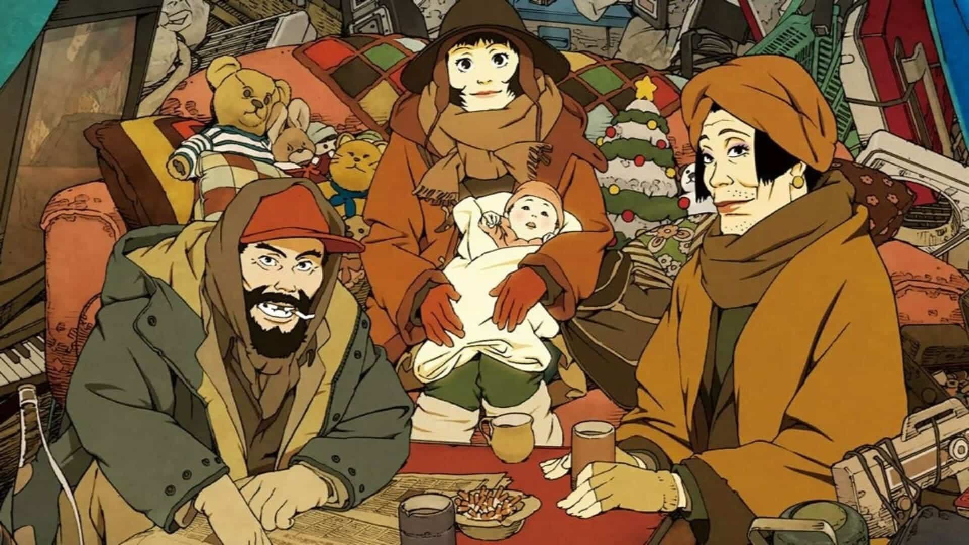 Tokyo Godfathers anime