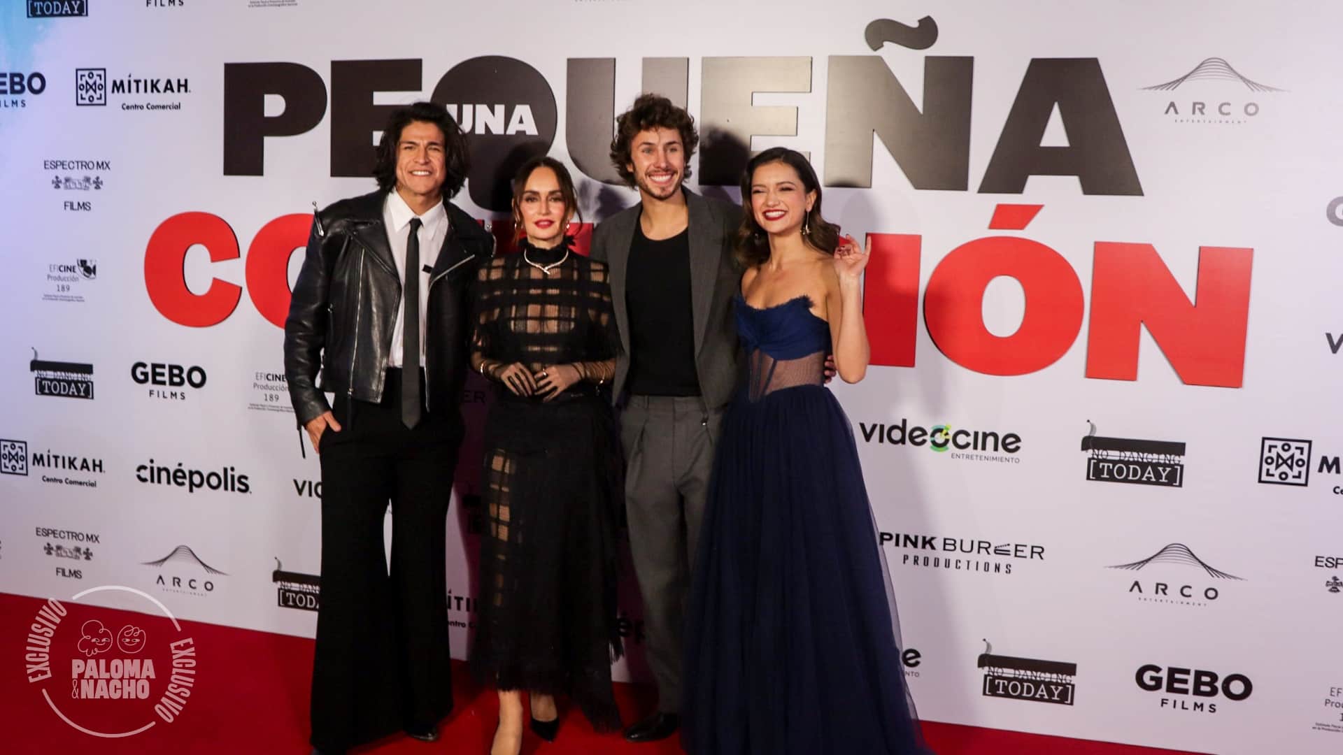 Juanpa Zurita Cristo Fernández Ana de la Reguera y Vico Escorcia