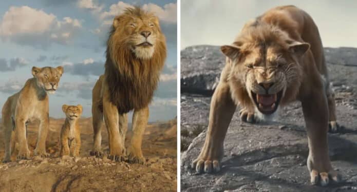 Mufasa: El rey león premiere