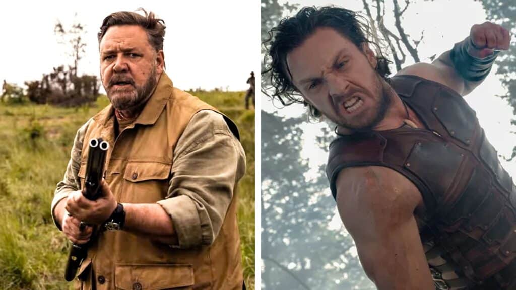 ¿Qué regalo le dio Russell Crowe a Aaron Taylor-Johson tras filmar Kraven?