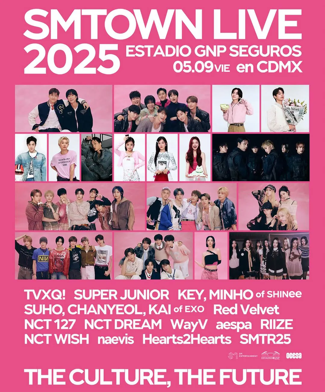 SMTOWN LIVE Line Up